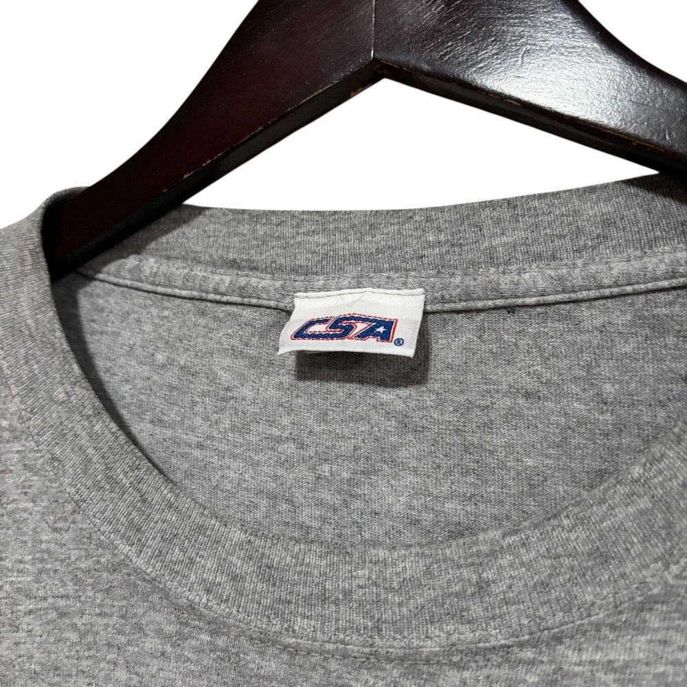 Vintage Y2K Texas Rangers Baseball Graphic T Shirt Gray Size 2XL 27 x 31 - Picture 4 of 5